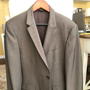 mens Gray HUGO BOSS the james sharp blazer jacket